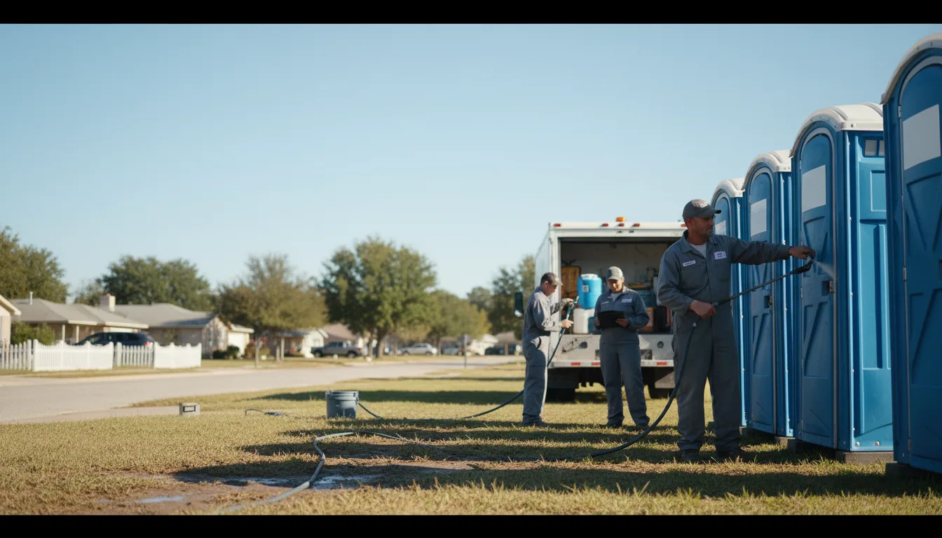 Long-Term Portable Toilet Rental in Gypsum, OH near me